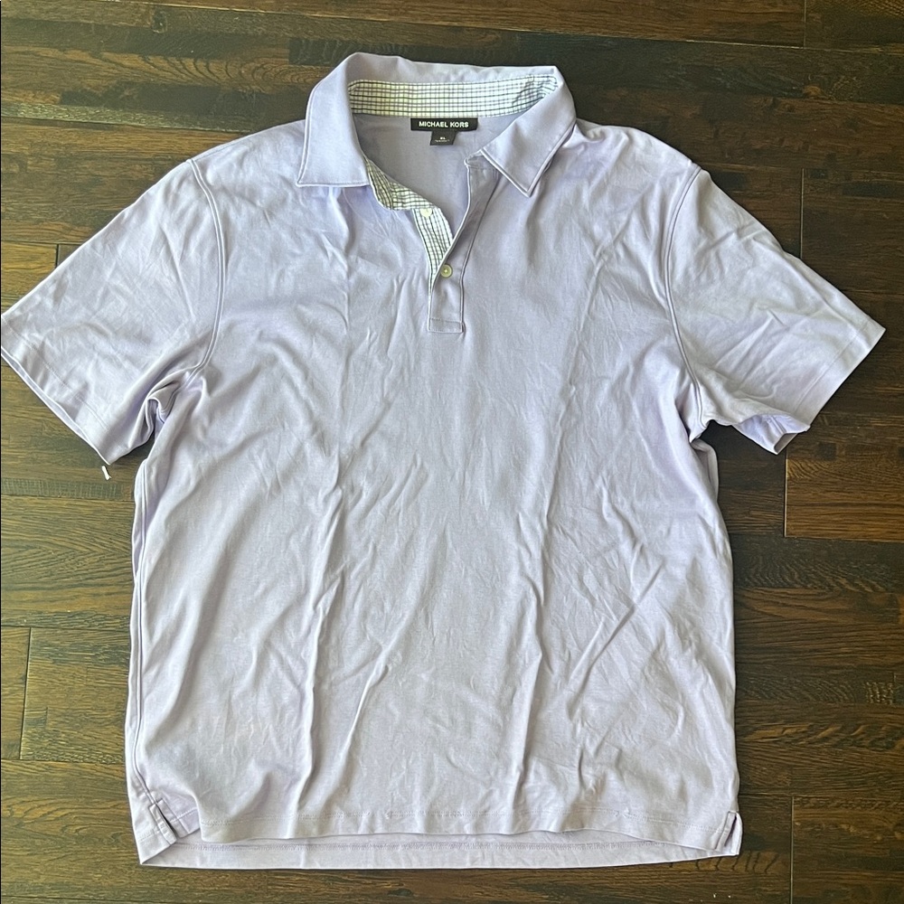 Michael Kors Lavender Polo Shirt
